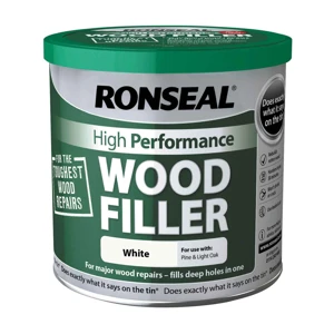 Ronseal High Perf Wood Filler White, 550g